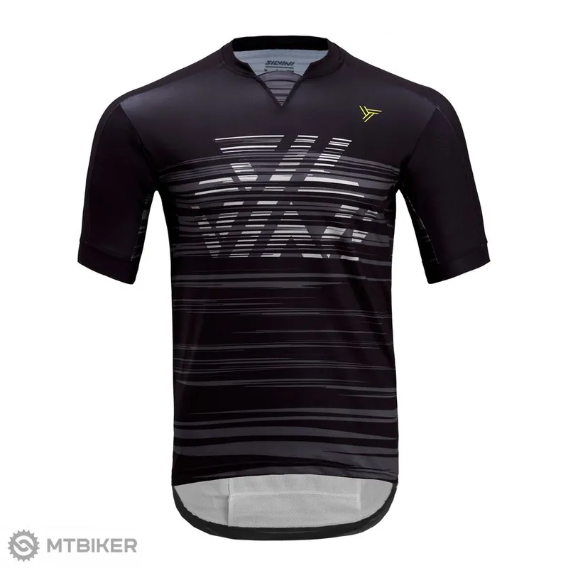 Levný SILVINI Gallo dres, černá/tmavě šedá