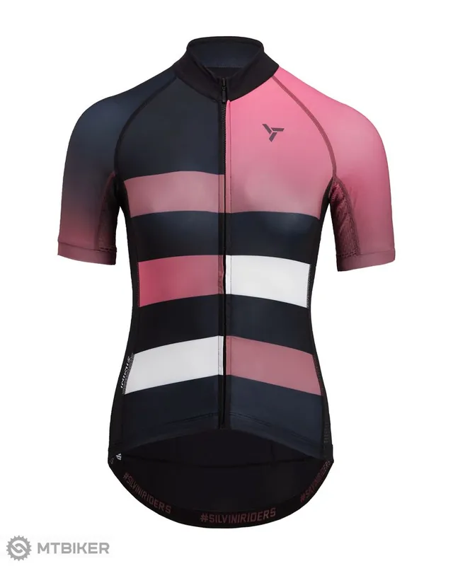 Super Cena SILVINI Mazzana dámský dres, black/fuchsia