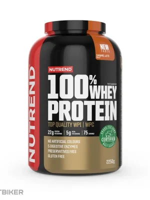 Vysoce Kvalitní NUTREND 100% WHEY PROTEIN, karamelové latté