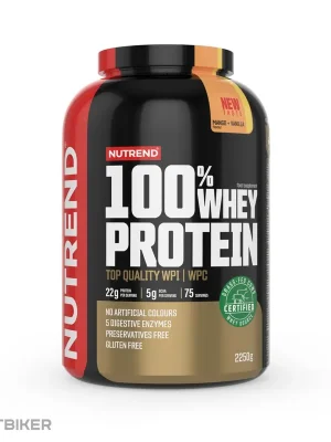 Akční Nabídka NUTREND 100% WHEY PROTEIN, mango + vanilka