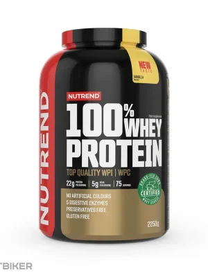 Vrácení Zdarma NUTREND 100% WHEY PROTEIN, vanilka