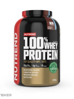 NUTREND 100% WHEY PROTEIN, čokoláda + kokos Nízká Cena