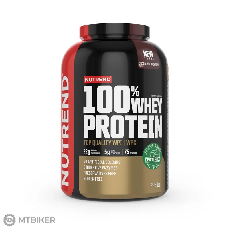 Výprodej NUTREND 100 % WHEY PROTEIN, čokoládové brownies