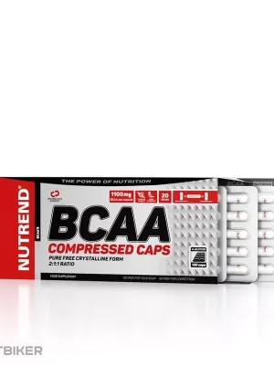 Horká Nabídka NUTREND BCAA COMPRESSED CAPS, 120 kapslí