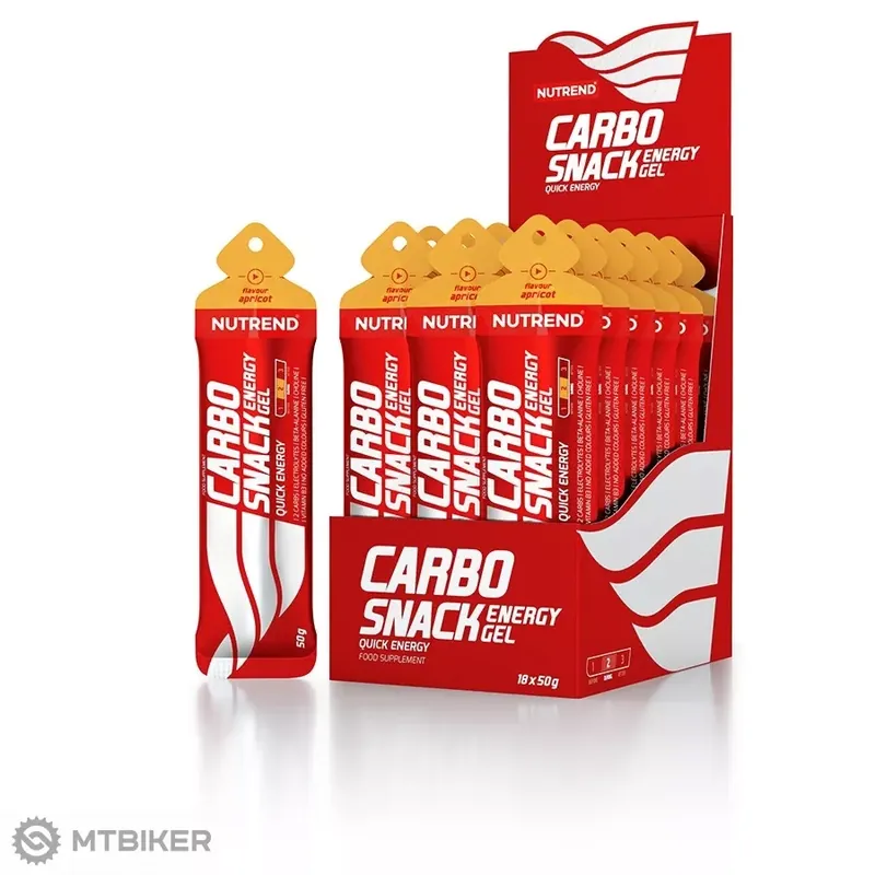 NUTREND CARBOSNACK energetický gel, 50 g Levný