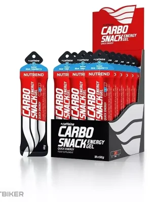 NUTREND CARBOSNACK energetický gel s kofeinem, sáček, 50 g Finální Výprodej