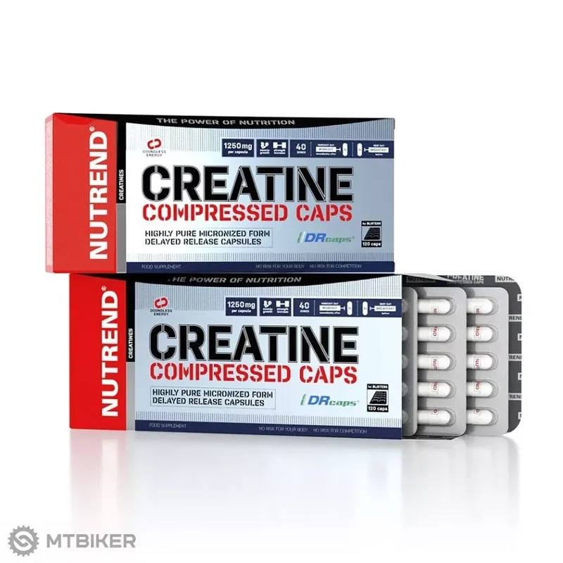 Speciální Cena Nutrend CREATINE COMPRESSED CAPS 120 kapslí