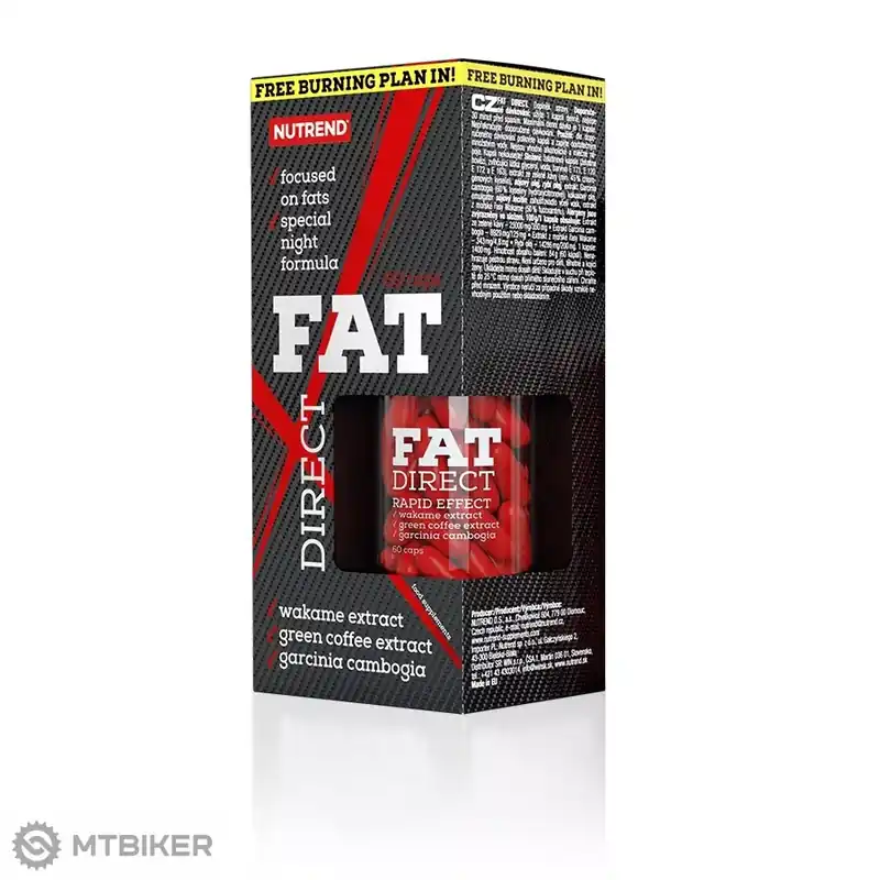 Vysoce Kvalitní NUTREND FAT DIRECT spalovač tuků, 60 kps
