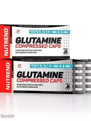 Horká Nabídka NUTREND GLUTAMINE COMPRESSED CAPS, 120 kapslí