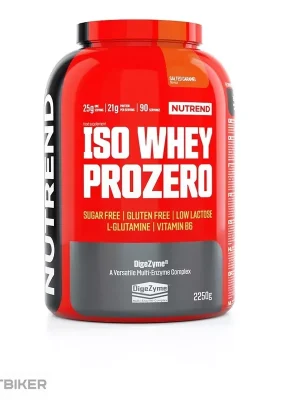 Nejlepší Volba NUTREND ISO WHEY PROZERO, slaný karamel