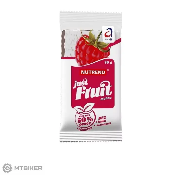 Speciální Cena NUTREND just Fruit ovocná tyčinka, 30 g, malina
