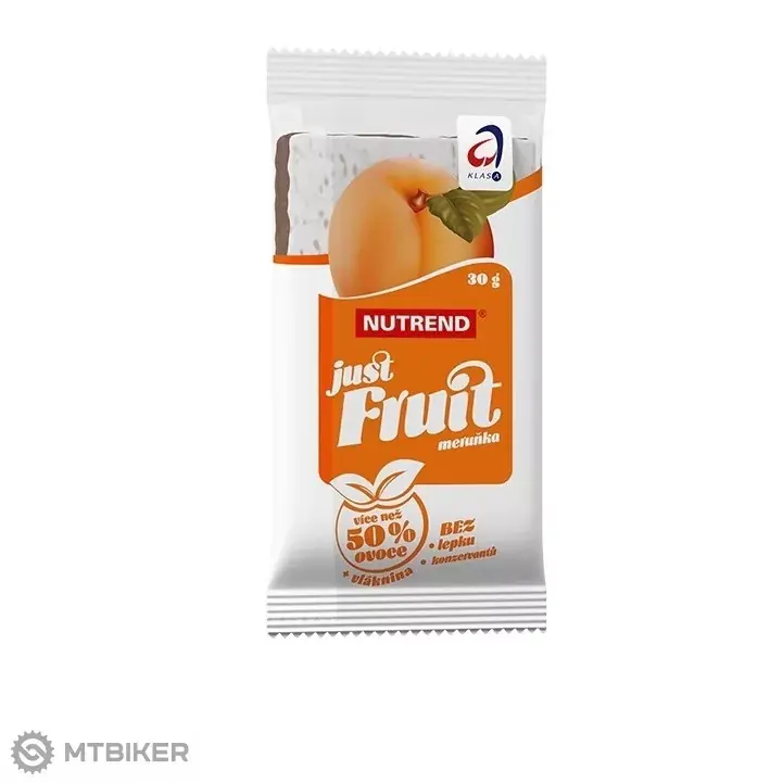 NUTREND just Fruit ovocná tyčinka, 30 g, meruňka Sezónní Sleva