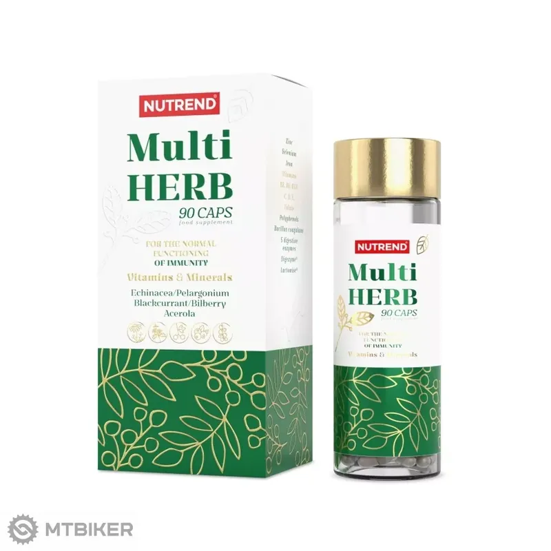 NUTREND MULTIHERB CAPS 90 kapslí Finální Výprodej