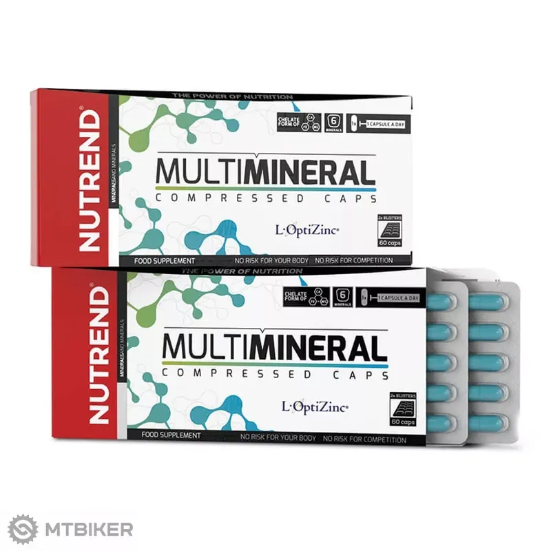 NUTREND MULTIMINERAL COMPRESSED CAPS 60 kapslí Ihned K Objednání