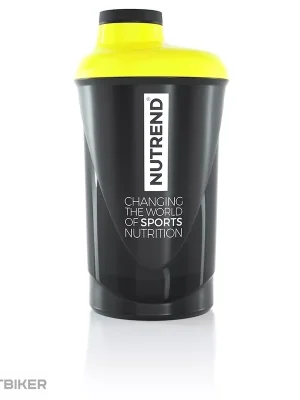 NUTREND šejkr, 600 ml, černožlutá Levný