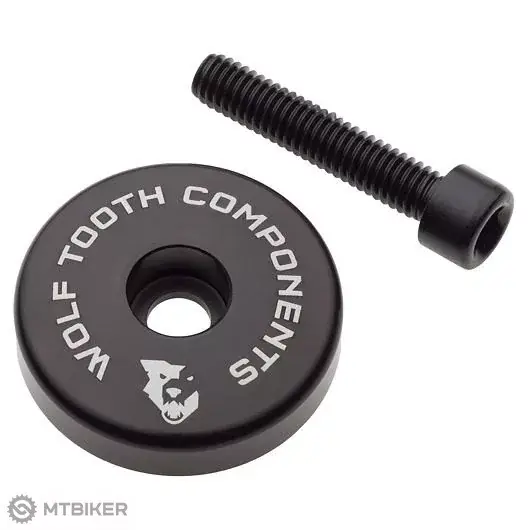 Wolf Tooth Ultralight víčko + 5 mm podložka, černá Hit Sezóny
