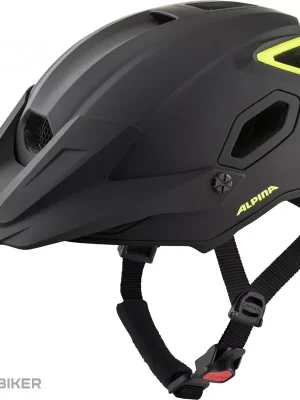 ALPINA Comox přilba, černá/neon matná Nízká Cena