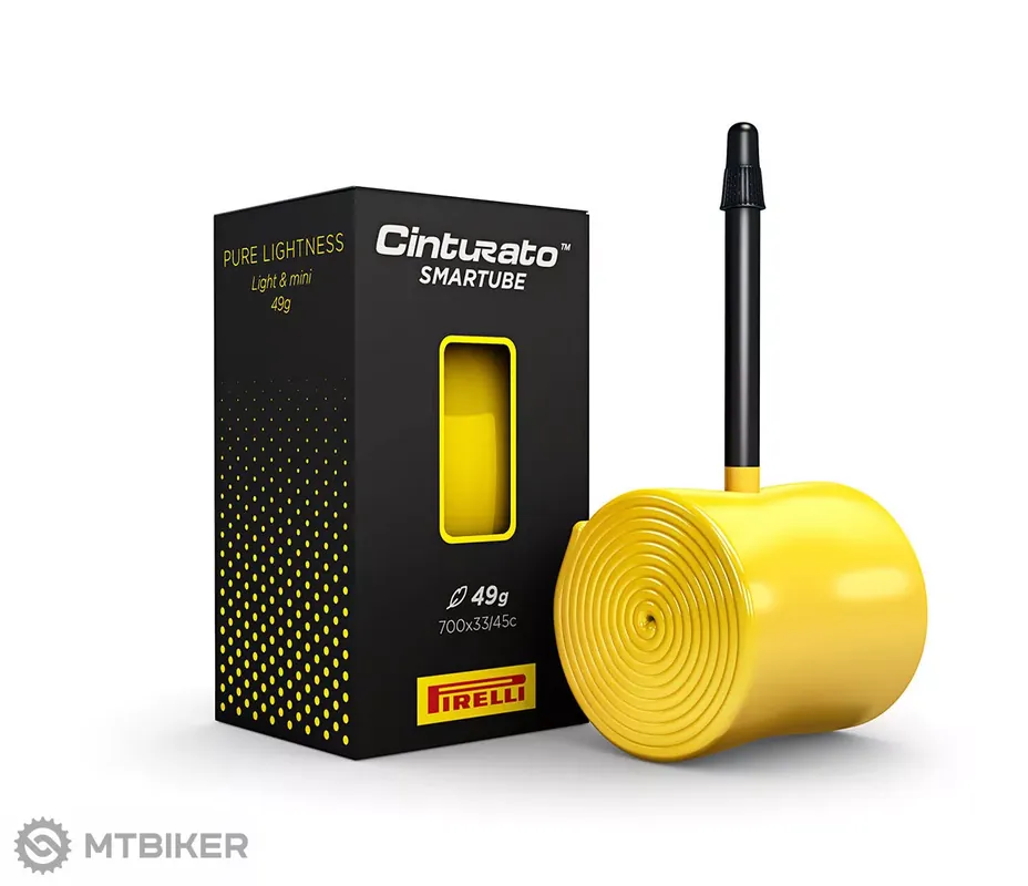 Pirelli Cinturato™ SmarTUBE 622x33-45C duše, galuskový ventilek 60 mm, zesílená Časově Omezené