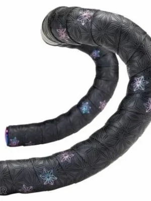 Supacaz Super Sticky Kush Galaxy omotávka, 2.5 mm, Oil Slick/Oil Slick Plugz Nízká Cena