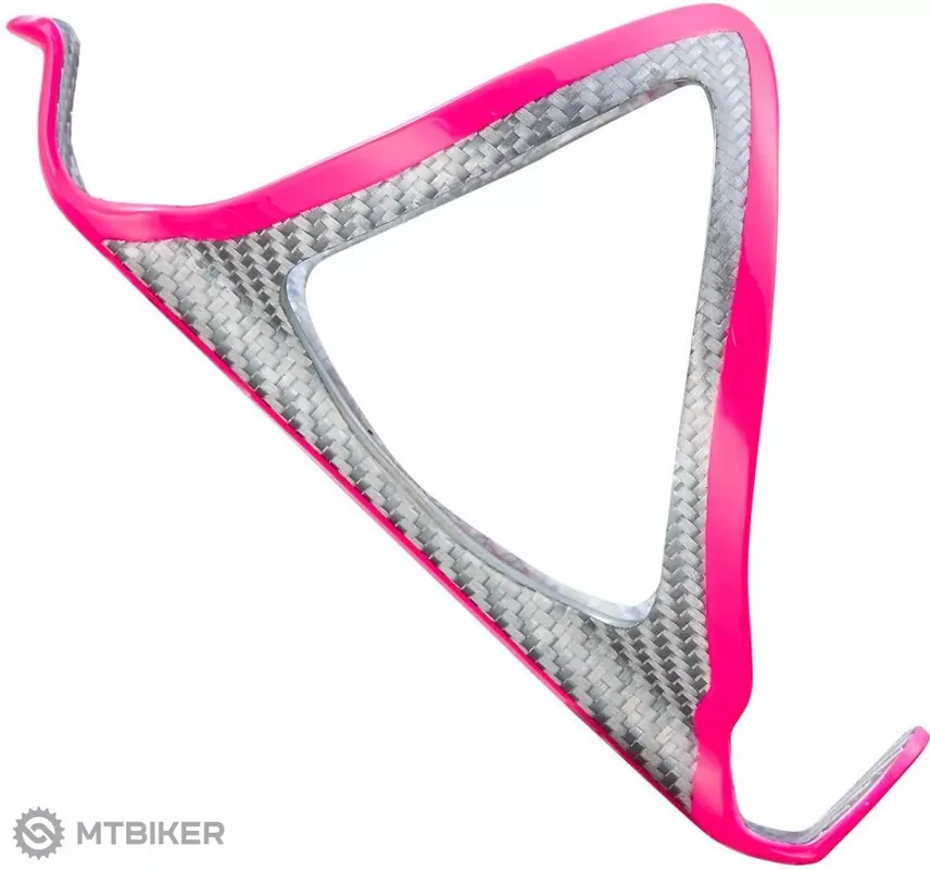 Supacaz Fly Cage Carbon košík na láhev, Prizmatik Pink Expresní Doručení