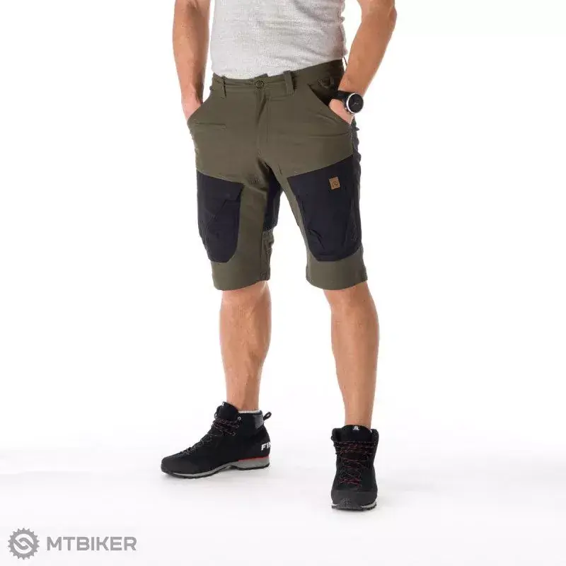 Northfinder TRAVIS adventure combi šortky, blackolive Vrácení Zdarma
