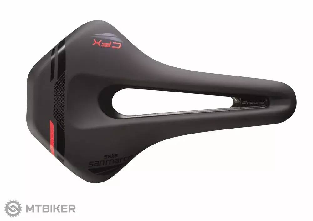 Selle San Marco GrouND CFX Wide sedlo, 155 mm Nejlepší Volba