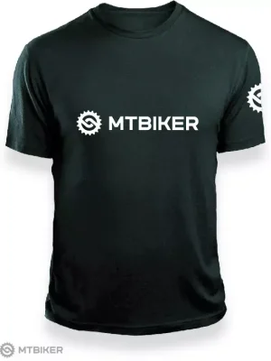 MTBIKER LOGO 1 tričko, černé Originální