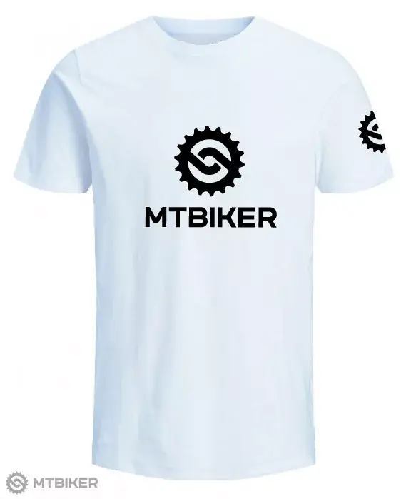 Top Prodej MTBIKER LOGO 2 tričko, bílé