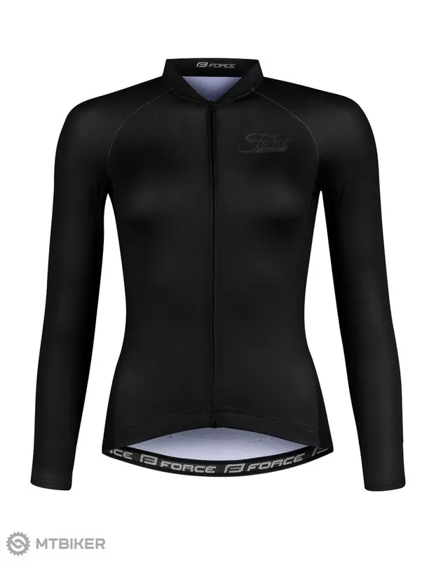 FORCE Pure Lady dámský dres, černá Poslední Šance