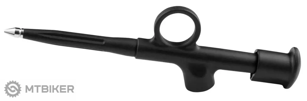Expresní Doručení BIKEWORKX Pistole na tuk, stříbrná/modrá