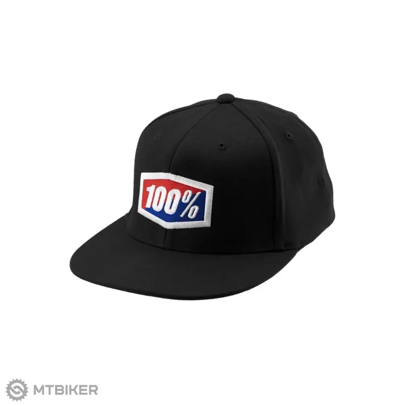 100% Official Flexit Cap J-Fit kšiltovka, černá Cenová Bomba