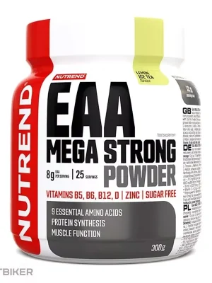 Akční Cena NUTREND EAA MEGA STRONG POWDER, 300 g, lemon ice tea