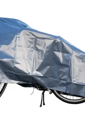 XLC VG-G02 ochranná plachta na kolo s oky a popruhy 200 cm x 100 cm, šedá Hit Sezóny