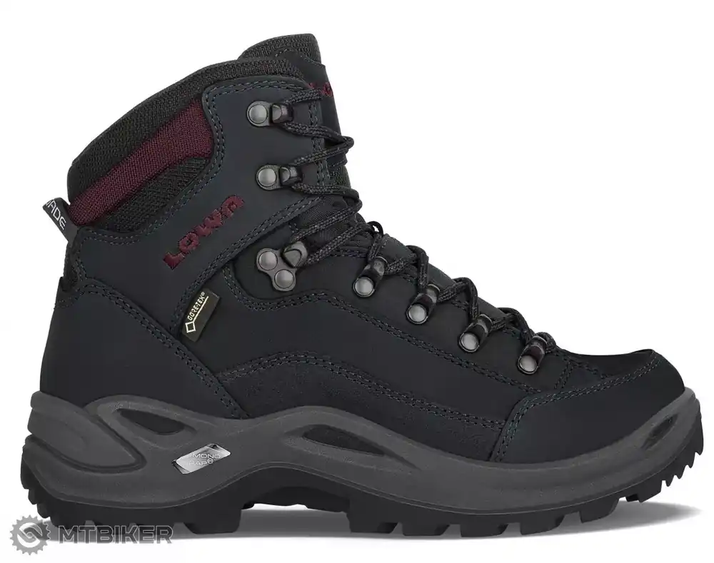 Nejlepší Volba LOWA RENEGADE GTX MID dámské boty, black/burgundy