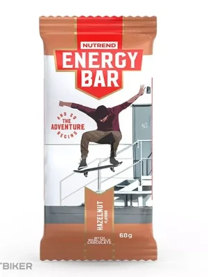 Super Cena NUTREND ENERGY BAR energetická tyčinka, 60 g, lískový ořech