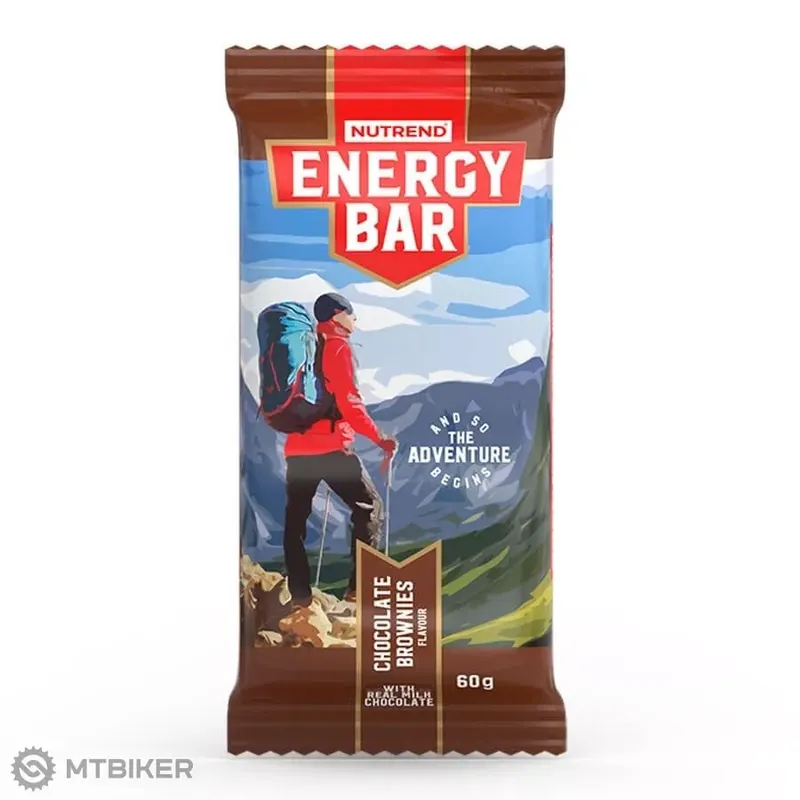 Koupit Online NUTREND ENERGY BAR energetická tyčinka, 60 g, čokoládové brownies