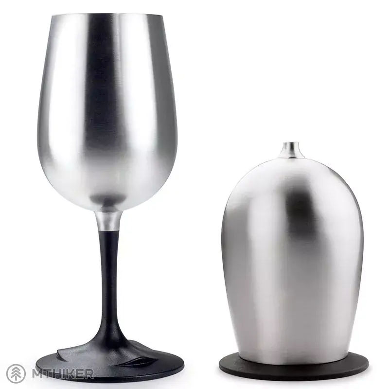 Cenová Bomba GSI Outdoors Glacier Stainless Nesting Wine Glass nerezová "sklenice"