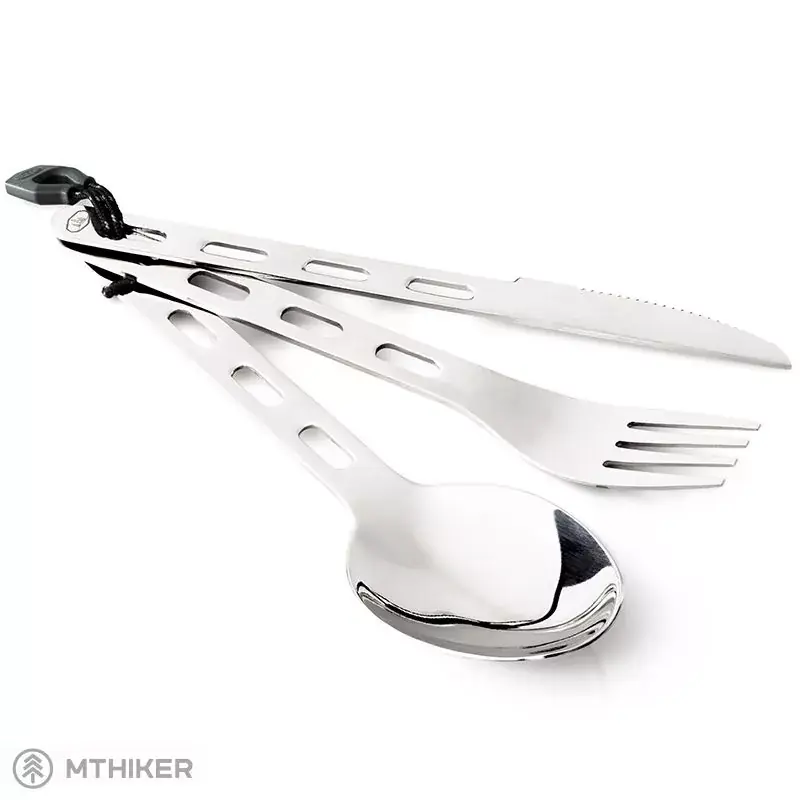 GSI Outdoors Stainless 3 pc. Ring Cutlery set příboru Zlevněný