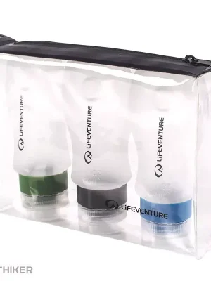 Výhodná Nabídka Lifeventure Silicon Bottle Set sada lahví, 3 x 89 ml