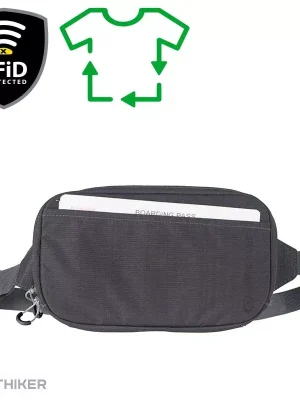 Víkendová Akce Lifeventure RFiD Travel Belt Pouch Recycled ledvinka šedá