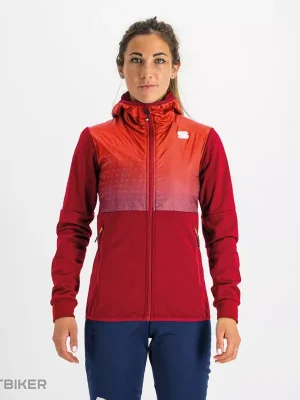 Sportful RYTHMO dámská bunda, tmavě růžová/červená Značkový