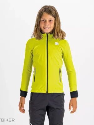 Sportful SQUADRA dětská bunda, žlutá/černá Cenová Bomba