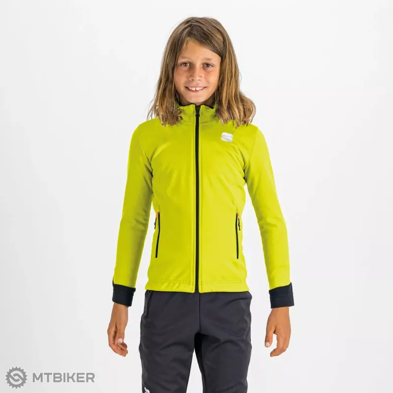 Sportful SQUADRA dětská bunda, žlutá/černá Cenová Bomba