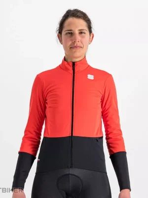 Sportful TOTAL COMFORT dámská bunda, červená Akční Cena