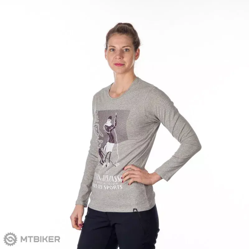 Nejprodávanější Northfinder TR-4945SP FAYE dámské triko, greymelange