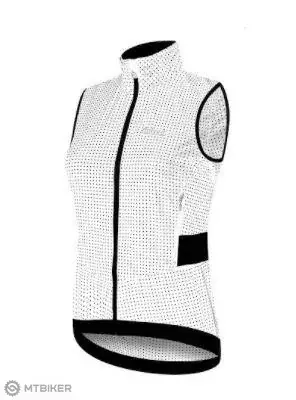 Dotout Tempo dámská vesta, white/black dots Finální Výprodej