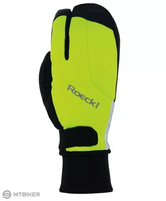 Roeckl Villach 2 Trigger rukavice, fluo žltá Finální Výprodej