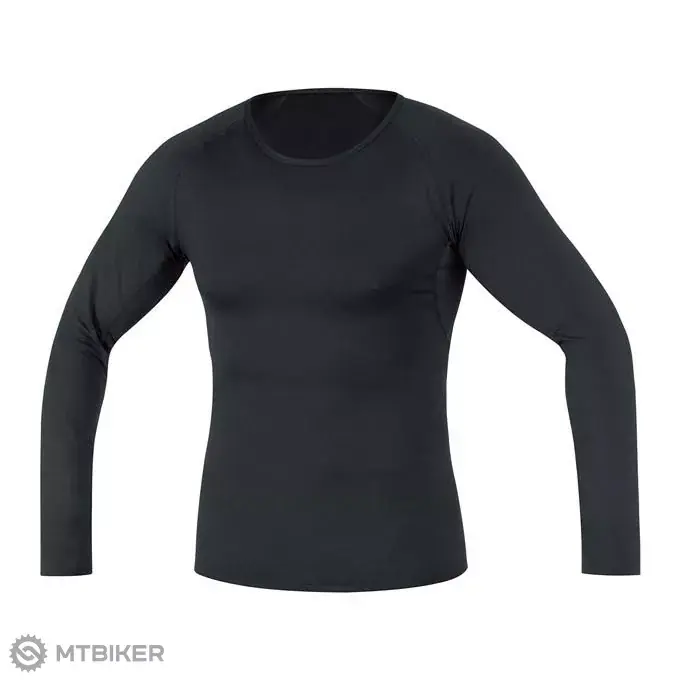Autentický GOREWEAR M BL Thermo Long nátělník, černá