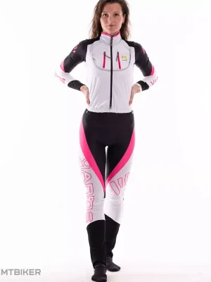 Karpos RACE dámská kombinéza, bílá/růžová Akce