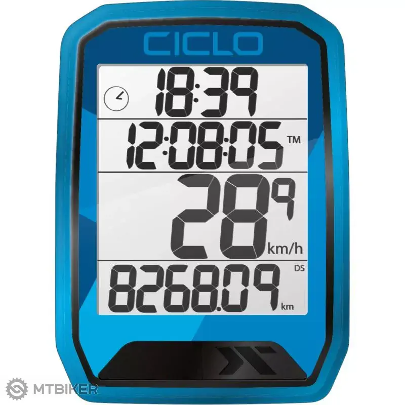 Tovární Cena CicloSport PROTOS 113 cyklopočítač, modrá